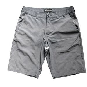 Travis Mathew Shorts Mens 32 Gray Beck‎ Golf Performance Stretch Quick Dry